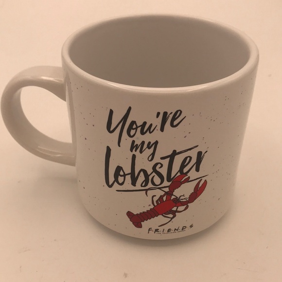 FRIENDS TV show YOU’RE MY LOBSTER Ceramic Mug 13oz Phoebe Ross Rachel - Picture 1 of 7